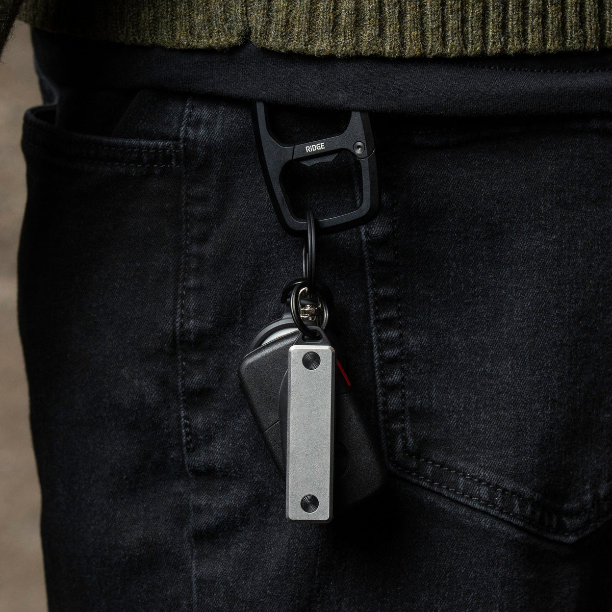 Mini Folder - Stonewashed Titanium