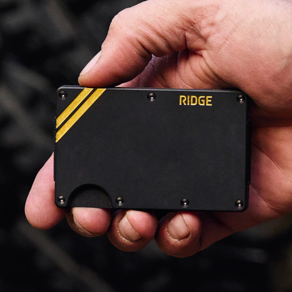 Ridge Wallet - Black Titanium - Summit