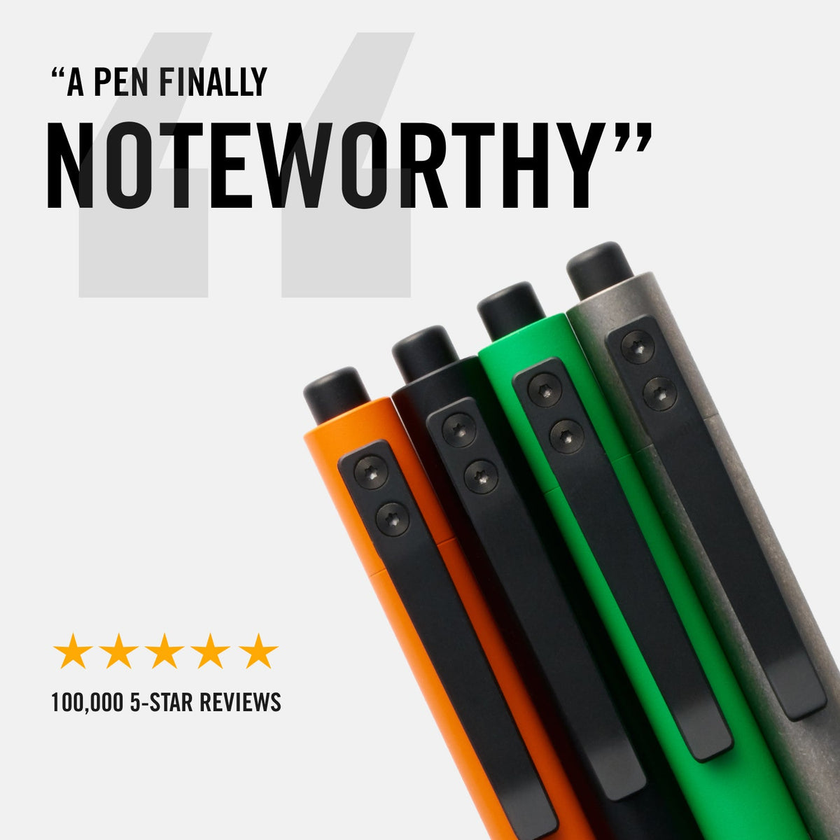 Ridge Click Pen - Just Peachy