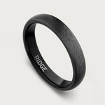 4mm Rounded Ring Set - Gunmetal