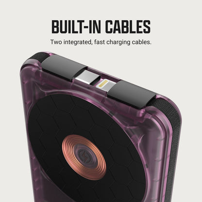 Ridge Power Bank - 10k mAh - Atomic Purple