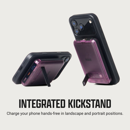Ridge Power Bank - 10k mAh Bundle - Atomic Purple - 2-Pack