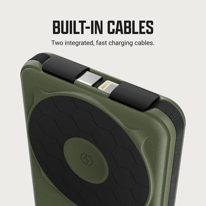 Ridge Power Bank - 10k mAh Bundle - Matte Olive - 3-Pack