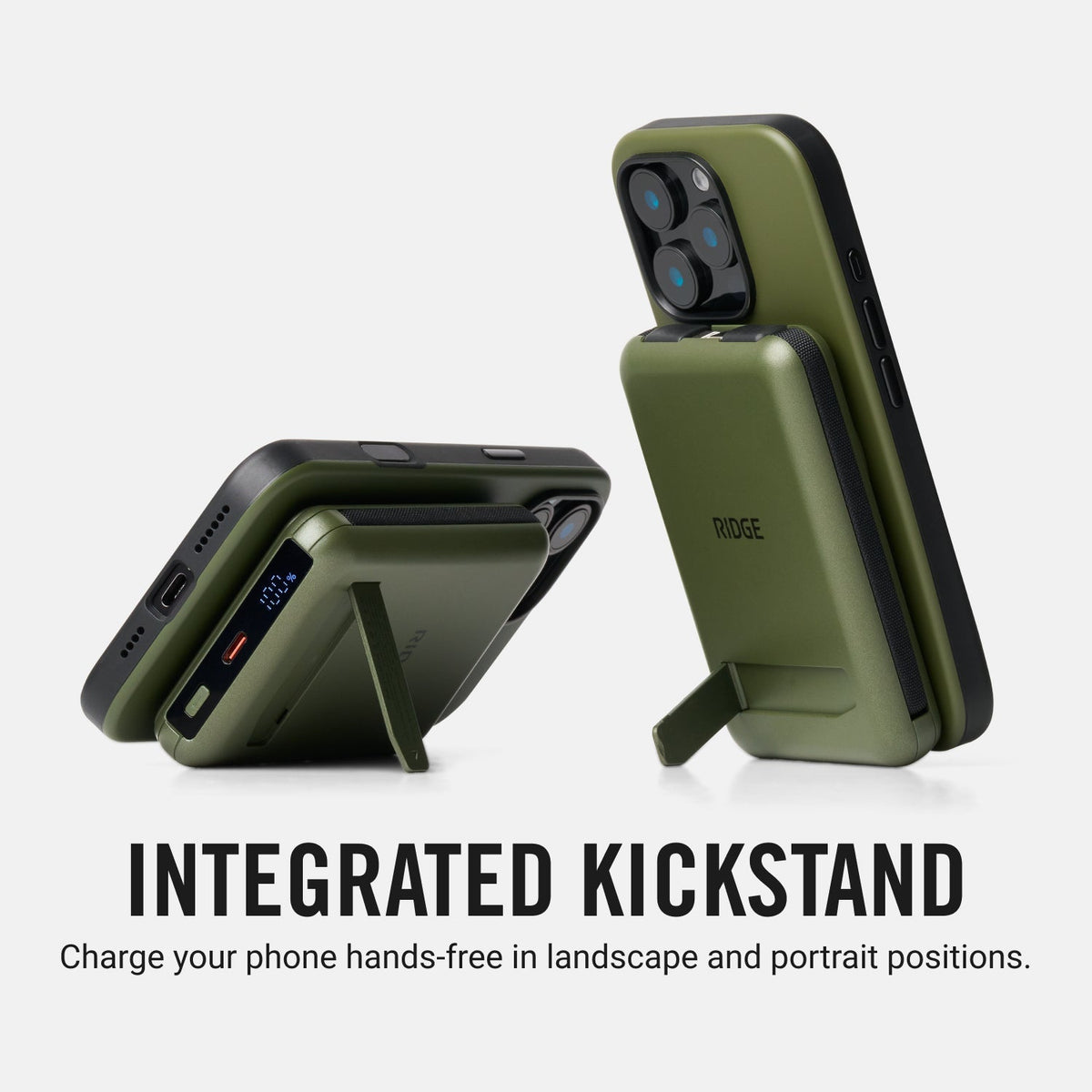 Everyday Charging Kit - iPhone 16 Plus - Matte Olive