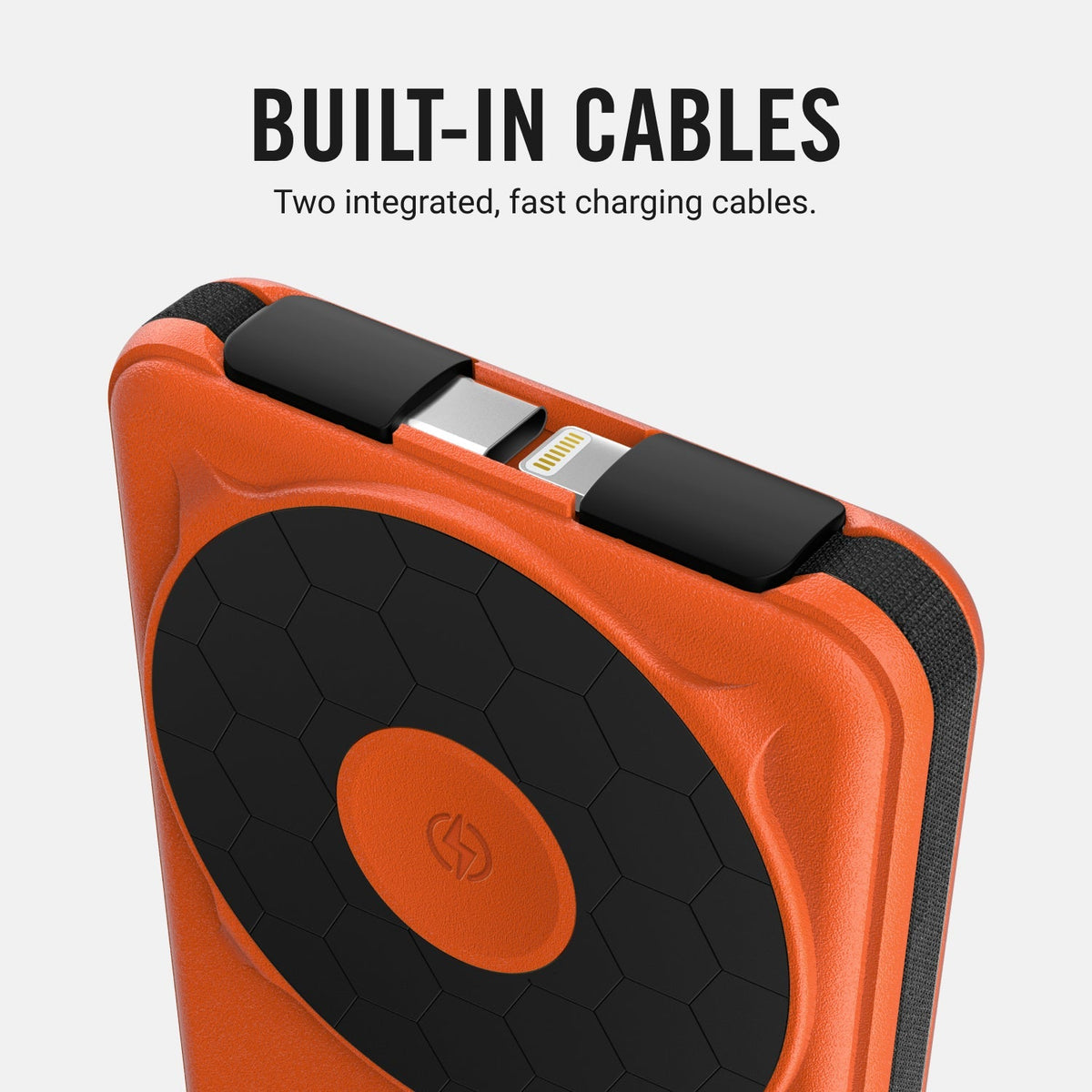 Everyday Charging Kit - iPhone 16 Plus - Basecamp Orange