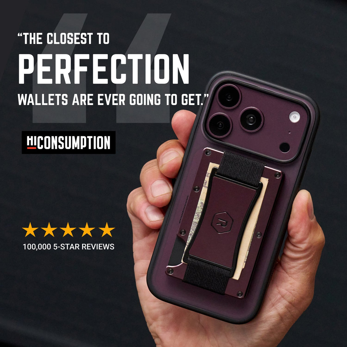 Ridge Wallet for MagSafe - Atomic Purple