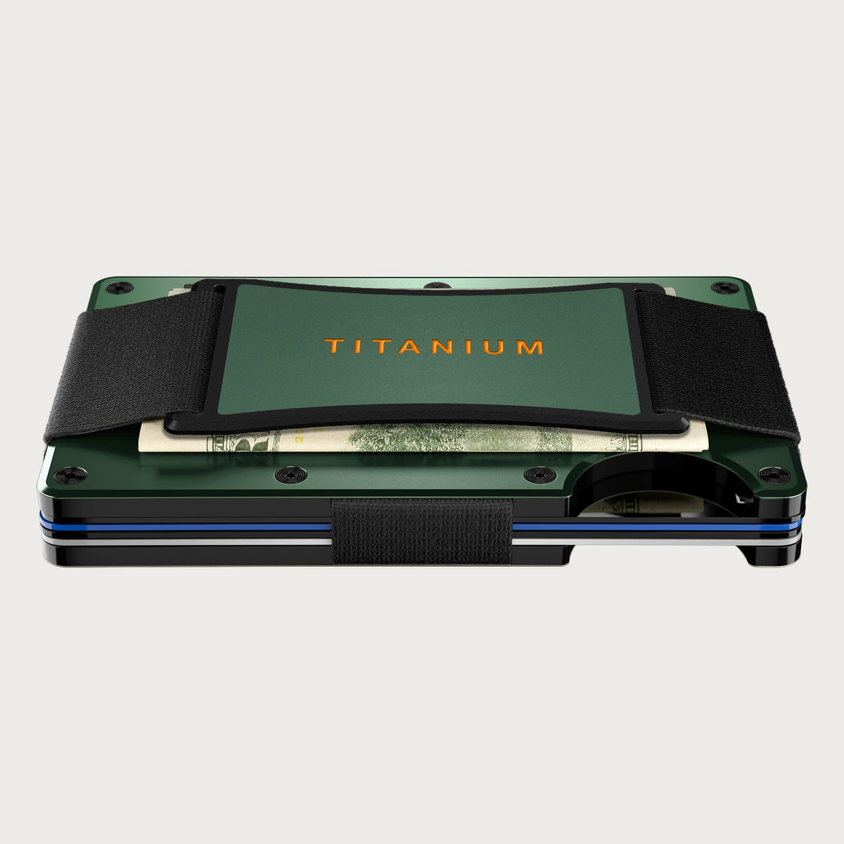 Ridge Wallet - Olive Titanium - Summit