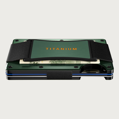 Ridge Wallet - Olive Titanium - Summit