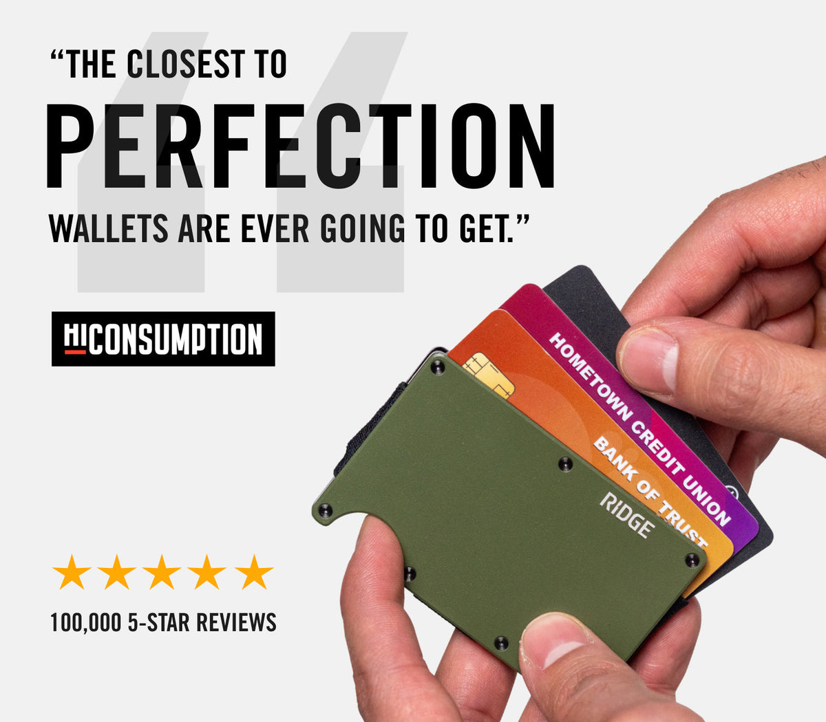 Ridge Wallet - Denver Broncos - Carbon Fiber 3k