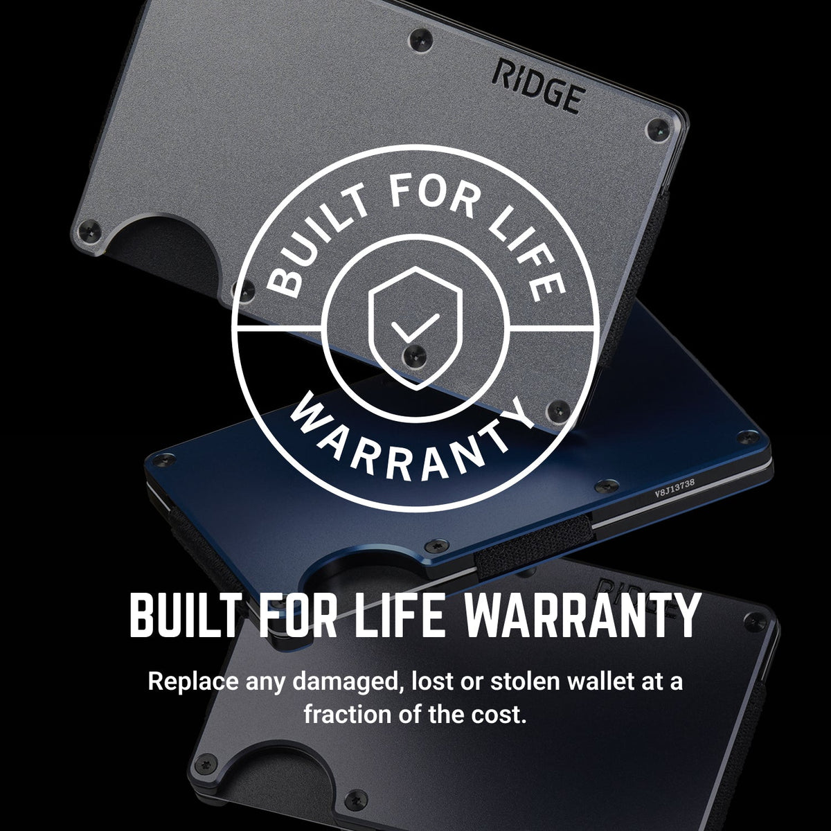 Ridge Wallet - Olive Titanium - Summit