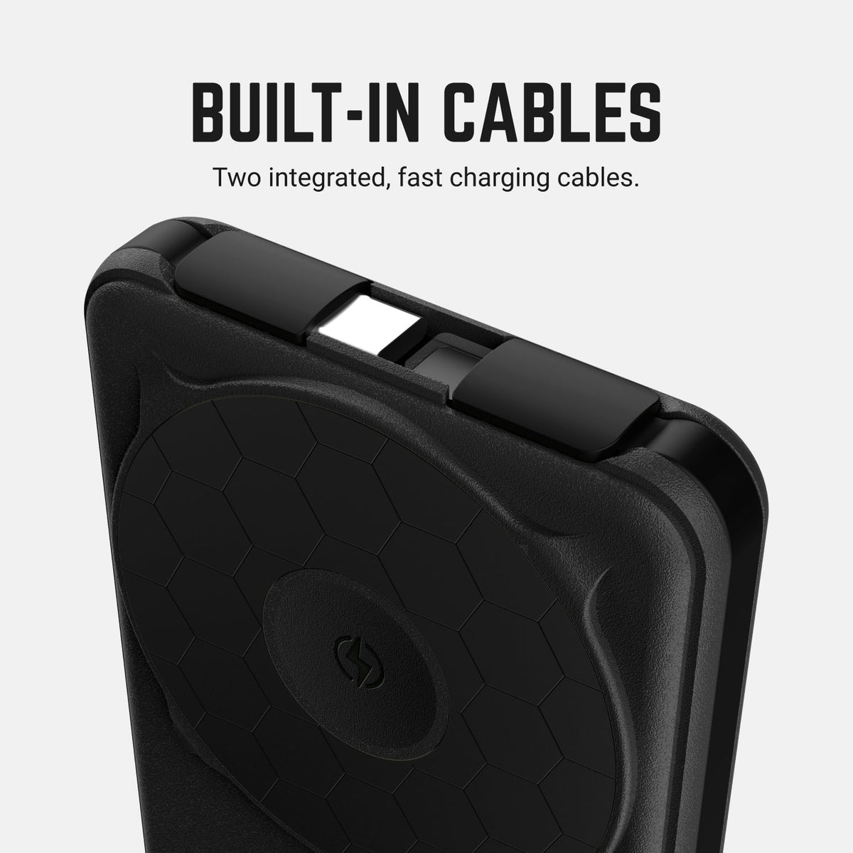 Ridge Everyday Charging Kit - iPhone 18 Pro Max - Atomic Purple — power bank infographic 2