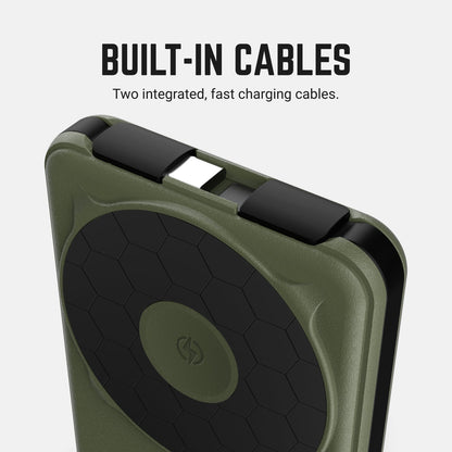 Ridge Everyday Charging Kit - iPhone 18 Pro Max - Matte Olive — power bank infographic 2