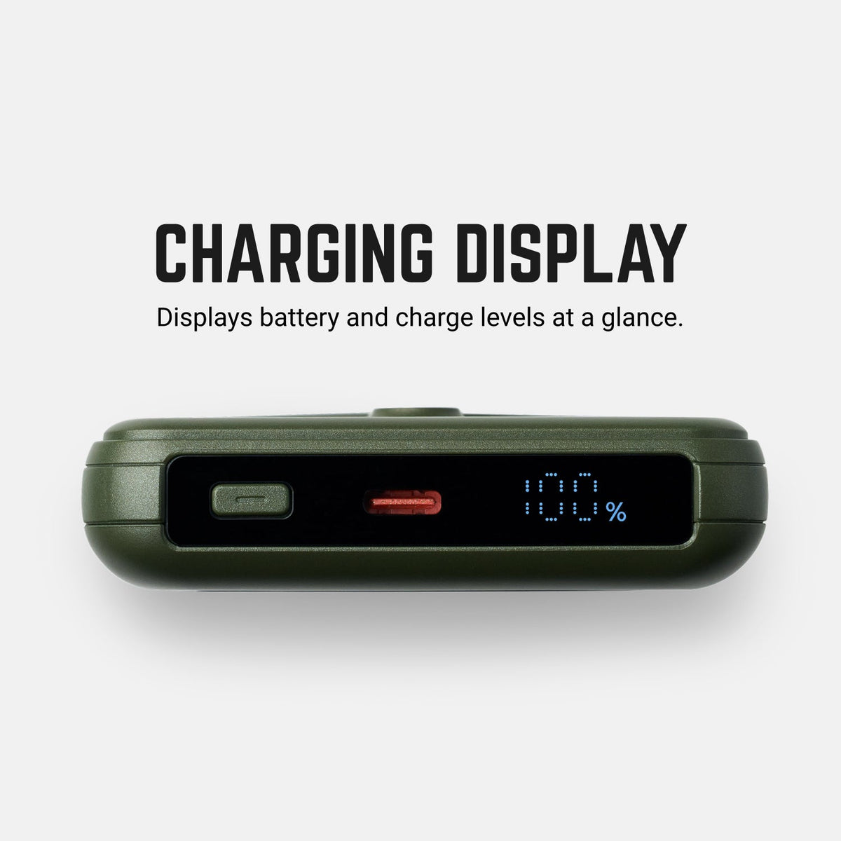 Ridge Everyday Charging Kit - iPhone 18 Pro Max - Matte Olive — power bank infographic 5