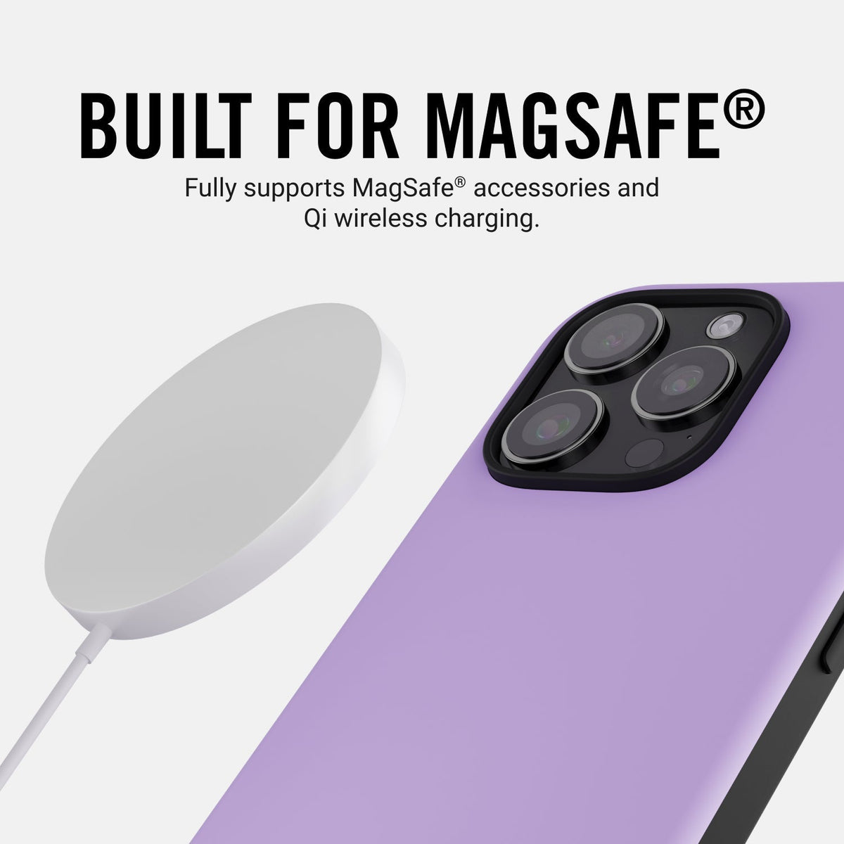 Everyday Charging Kit - iPhone 16 - Lavender