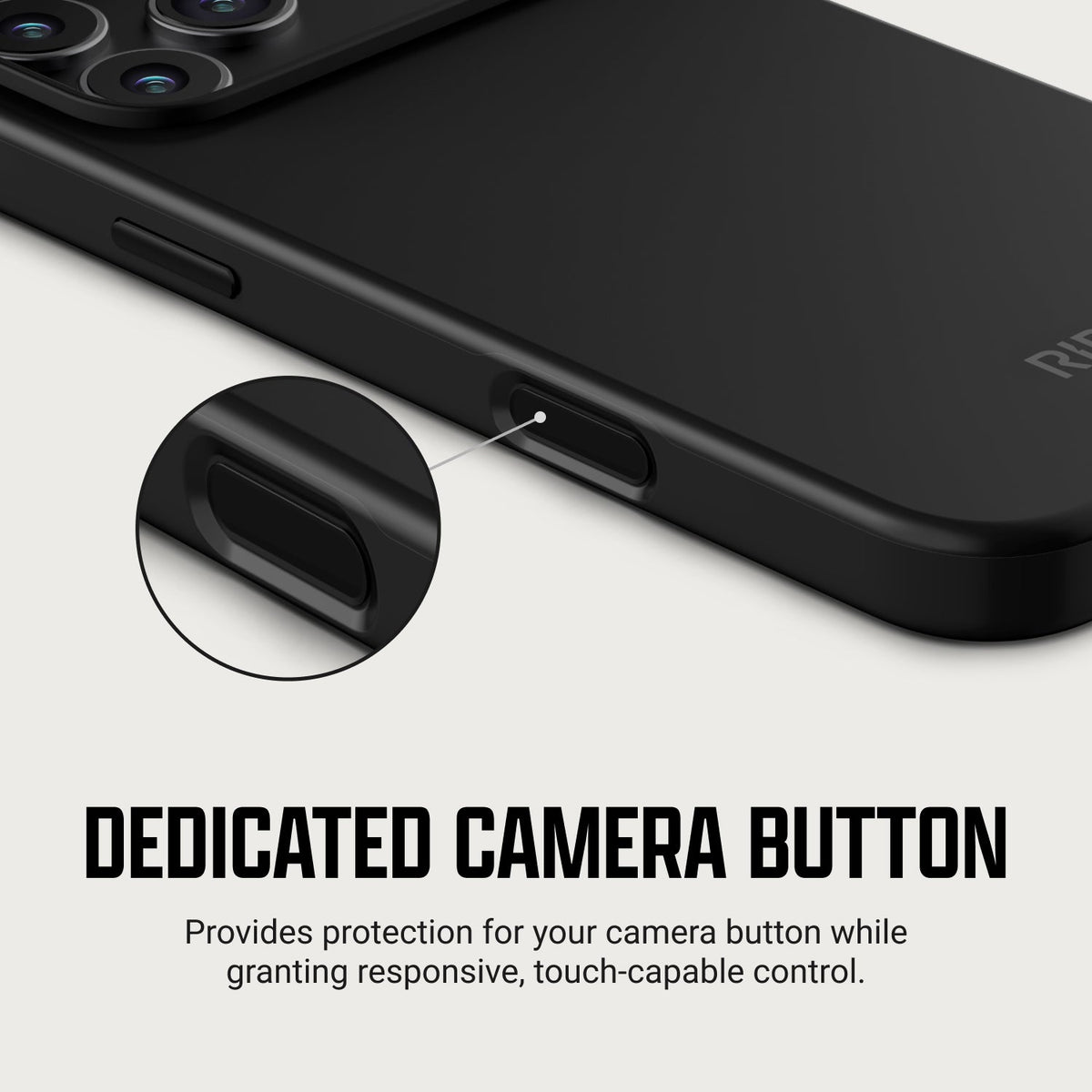 Ridge Phone Case - iPhone 18 Pro Max - Matte Black