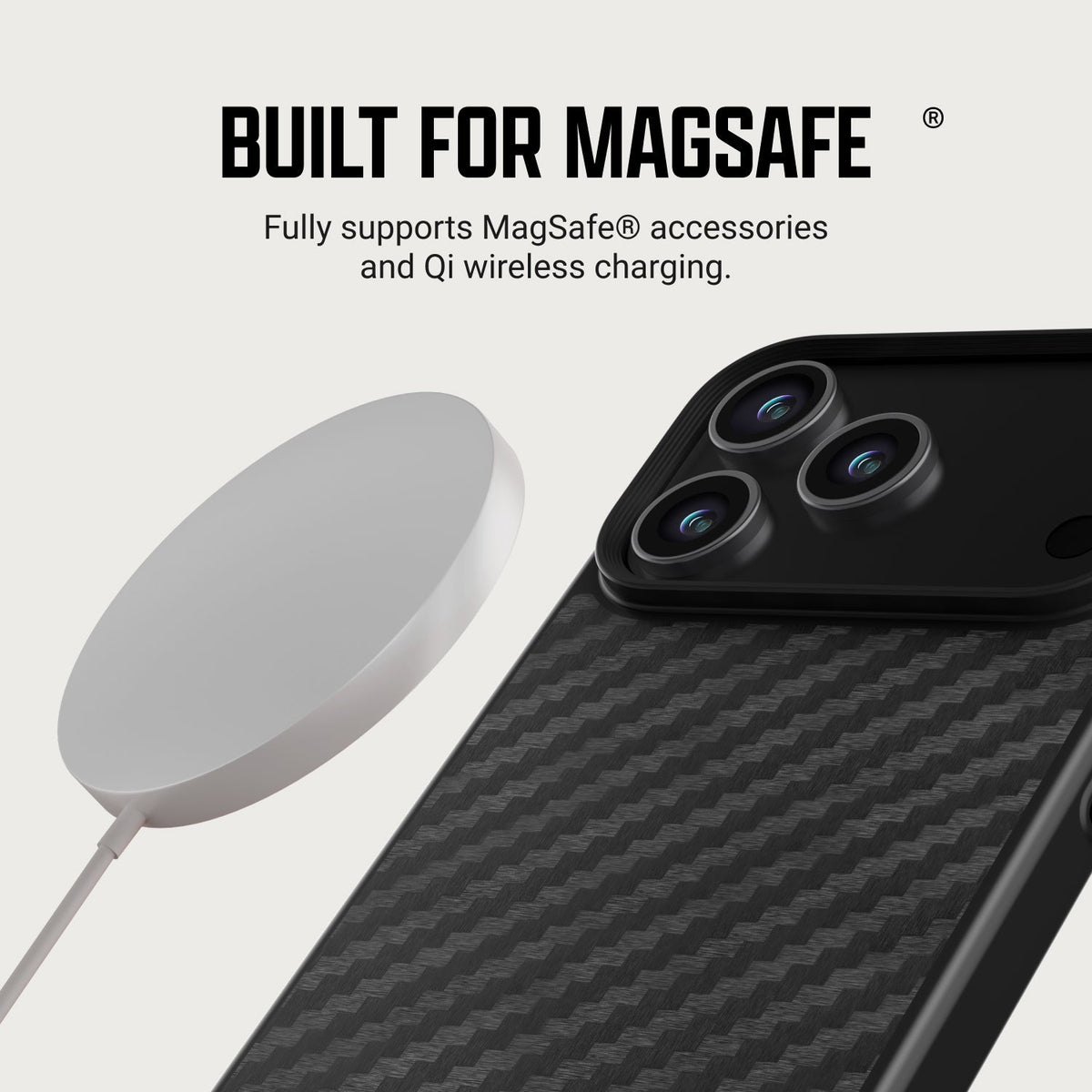 Ridge Phone Case - iPhone 18 Pro Max - Carbon