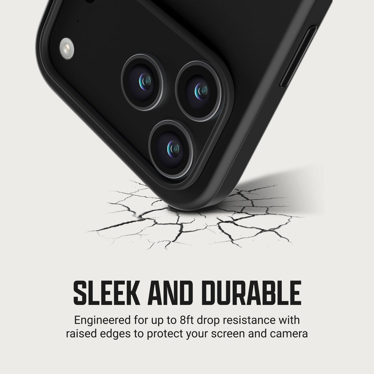 Ridge Phone Case - iPhone 18 Pro Max - Matte Black