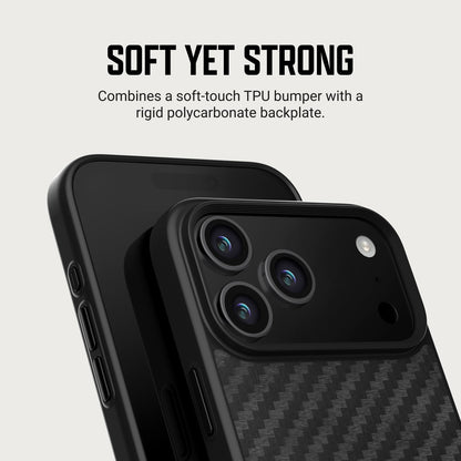 Ridge Phone Case - iPhone Duo - Carbon