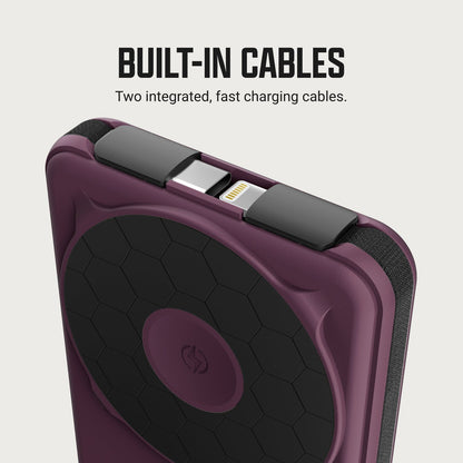 Ridge Power Bank - 10k mAh Bundle - Burgundy - 3-Pack