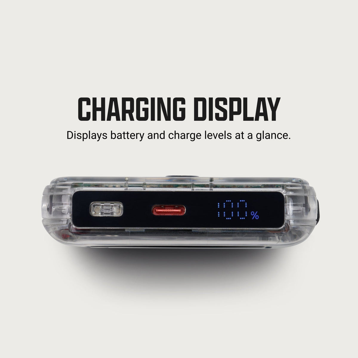 Ridge Power Bank - 10k mAh - Phantom
