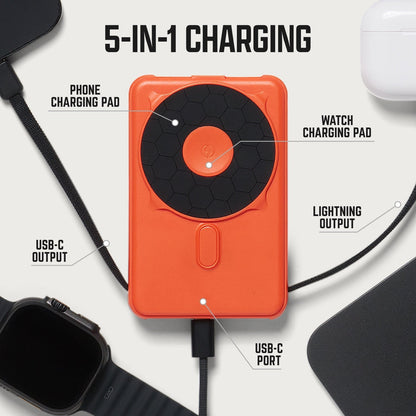 Ridge Wallet for MagSafe + Power Bank + KeyCase - Dark Harbor — infographic 2