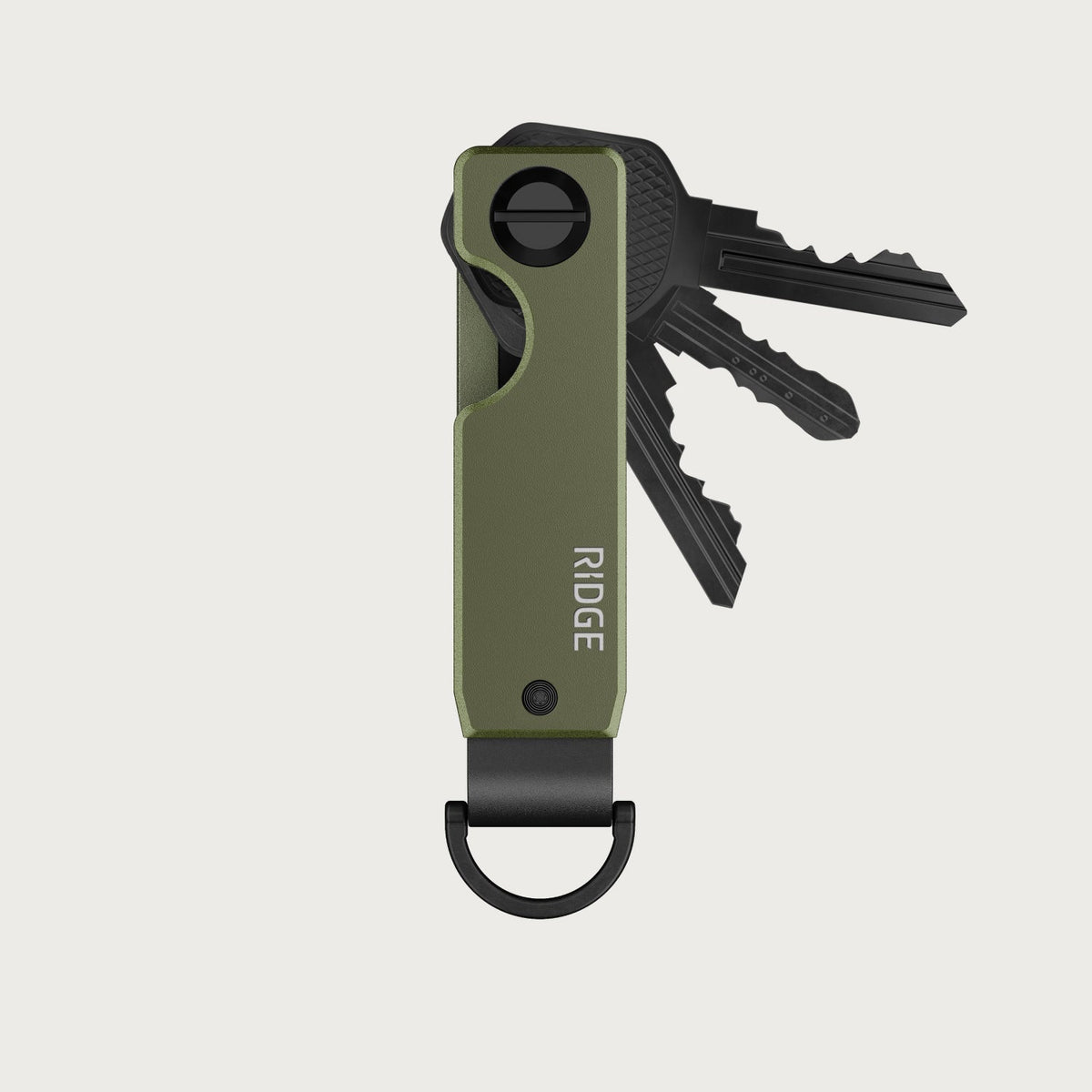 Ridge Wallet + Power Bank + KeyCase - Matte Olive — image 3
